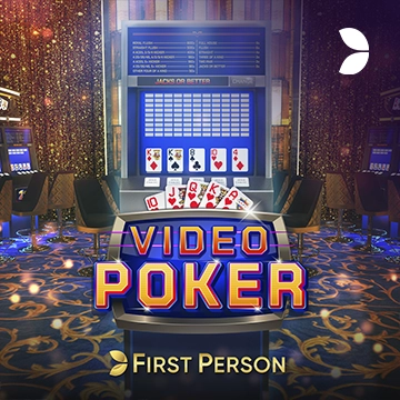 First Person Video Poker - SPONSOR777