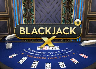 Blackjack X 6 - Azure - SPONSOR777