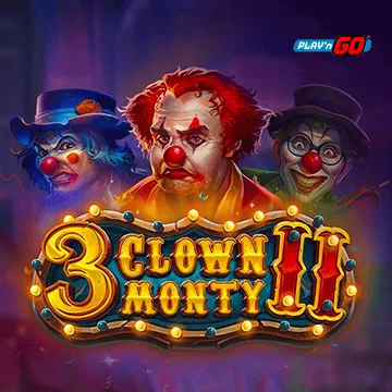 PlaynGo : 3 Clown Monty II - SPONSOR777