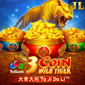 Jili : 3 Coin Wild Tiger - SPONSOR777
